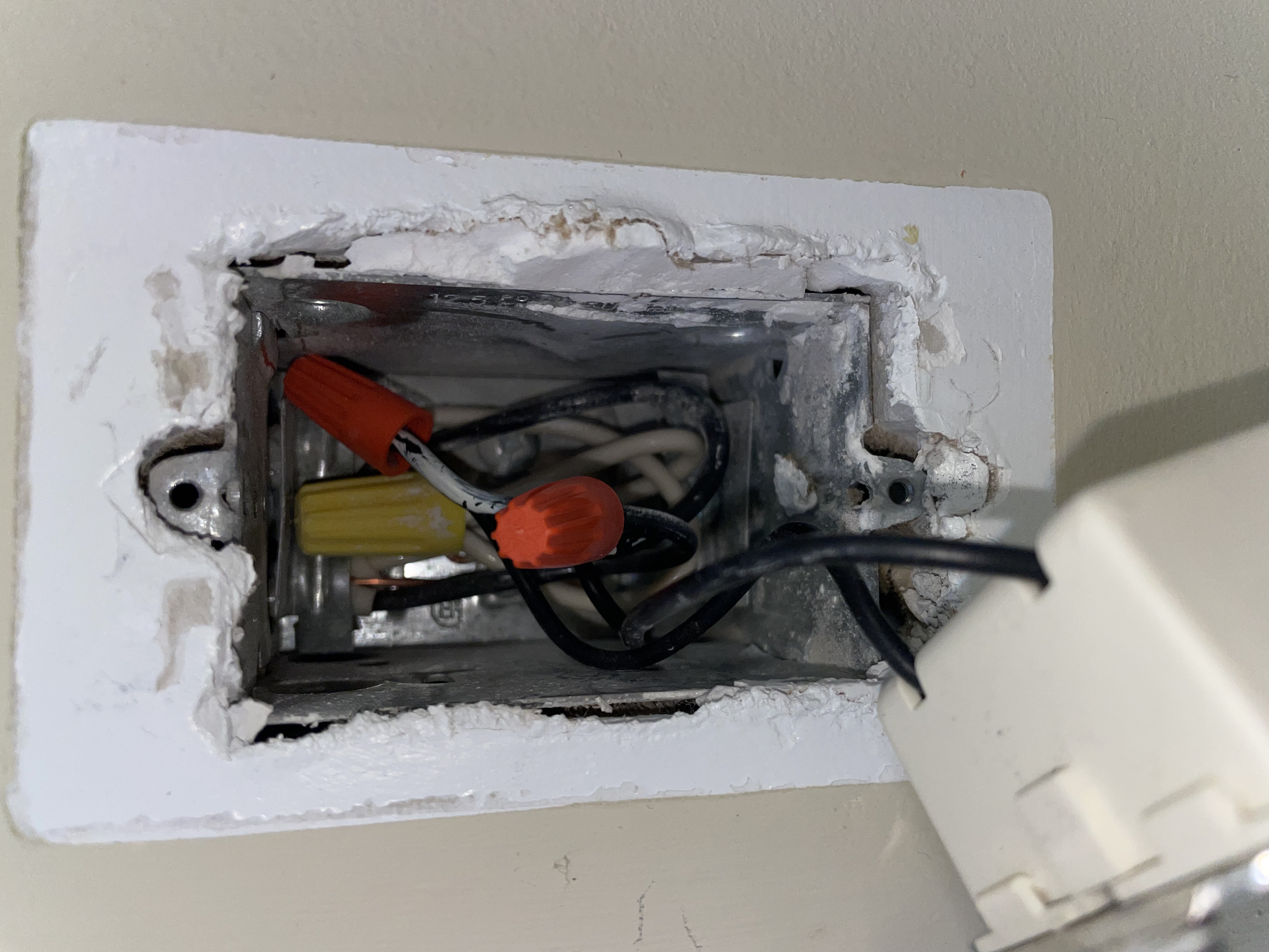 unlabelled electrical box